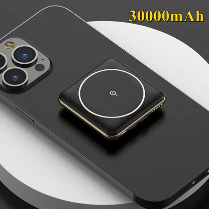 Magnetische Draadloze Powerbank voor iPhone – 10.000/30.000/50.000mAh Snellader